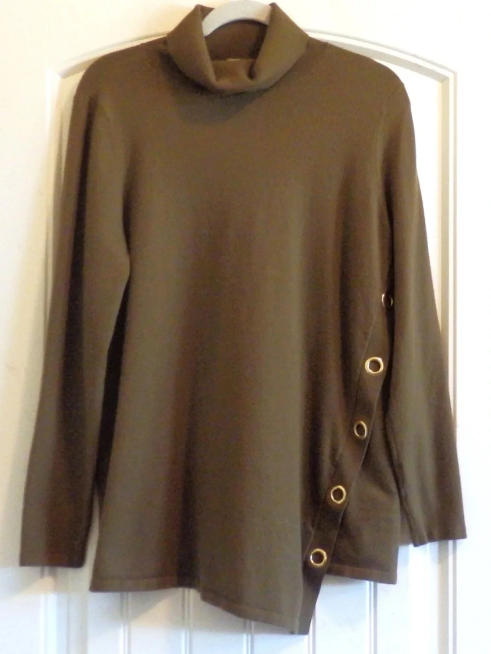 Soft Surroundings Sleek Lines Turtleneck Sweater